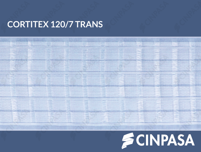  Усиливающая лента с карманами для крючков для создания складок вручную, прозрачная 